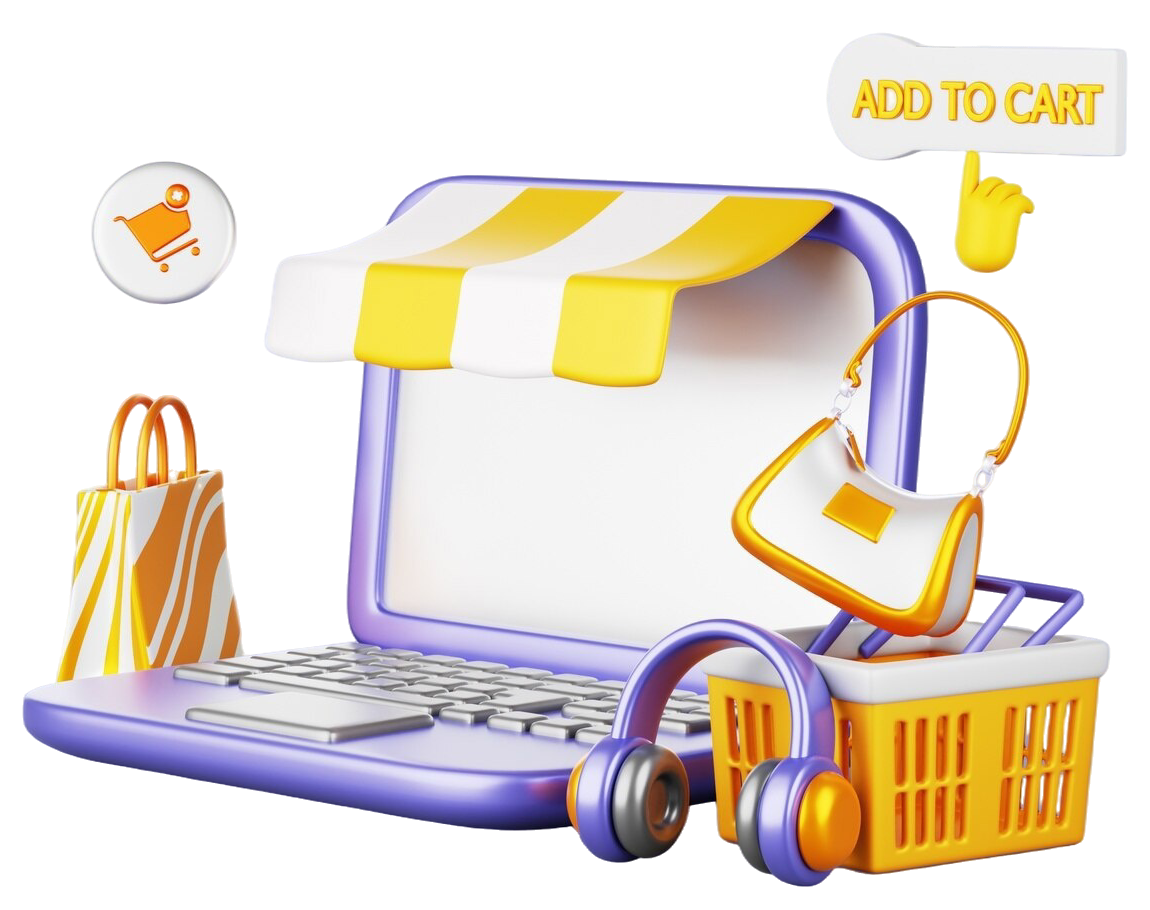 3d-rendering-ecommerce-background